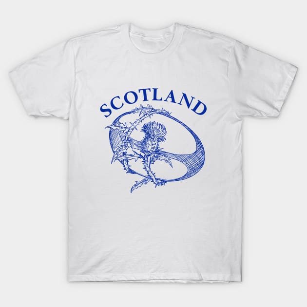 Scotland Rugby T-Shirt by soufyane